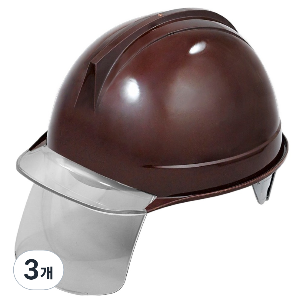 동명 건설현장 공사장 머리보호 ABE 투구형 투명창 보안경 안전모 브라운 38,620원