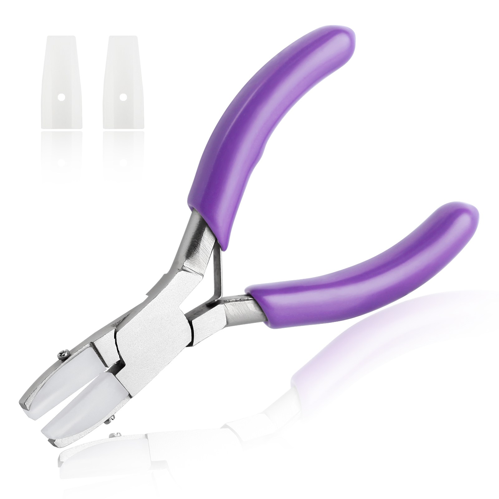 SPEEDWOX 주얼리용 나일론 턱 플라이어 더블 나일론 플랫 턱 플라이어 플랫 나일론 턱 플라이어 더블 나일론 턱 플라이어 주얼리용 도구 주얼리용 도구 미니 플라이어, 1개 9,790원