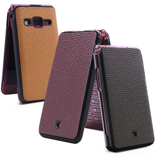 THE LUVN 카투소 가죽 폴더폰케이스 갤럭시폴더2 케이스 G160,G165 15,000원
