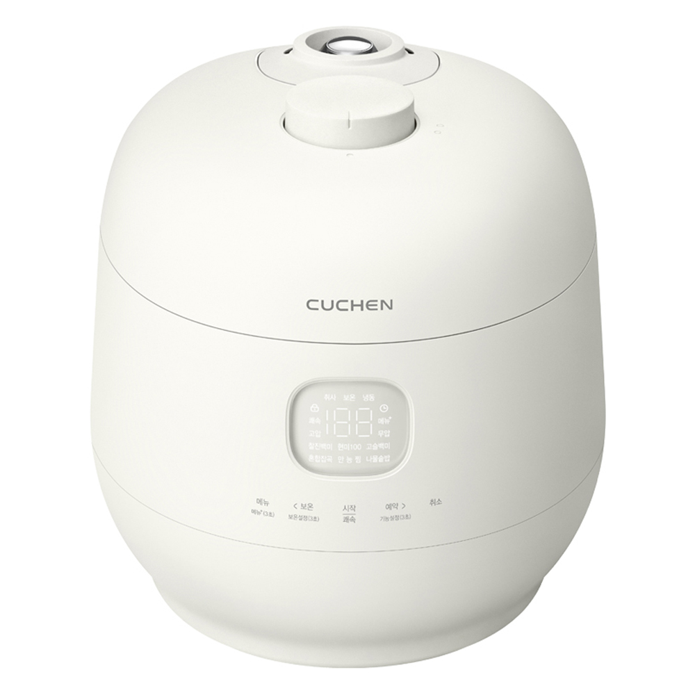 쿠첸 브레인 미니 풀스테인리스 듀얼프레셔 IH 전기압력 미니밥솥 3인용 204,040원