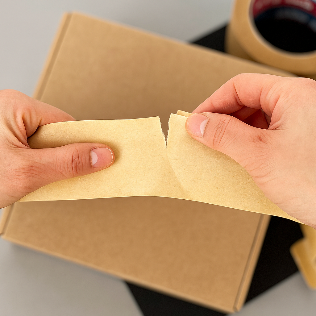 크라프트 종이 테이프 40M, 10개 18,000원