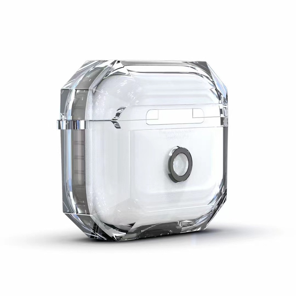 포유 에어팟프로2 2세대용 변색없는 일체형 크리스탈 투명 하드 케이스 5,900원