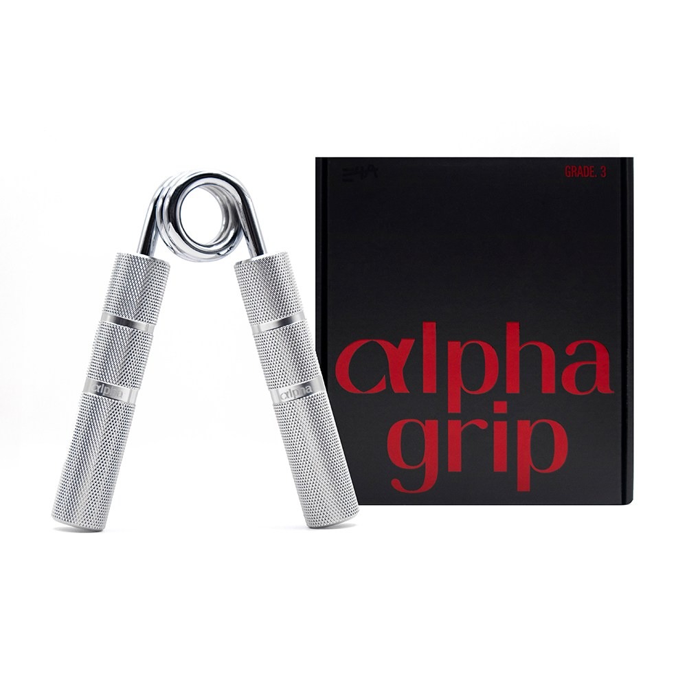 알파그립 악력기 전완근 운동 훈련 그립트레이닝 2단계 45kg, 실버, 1개 20,500원