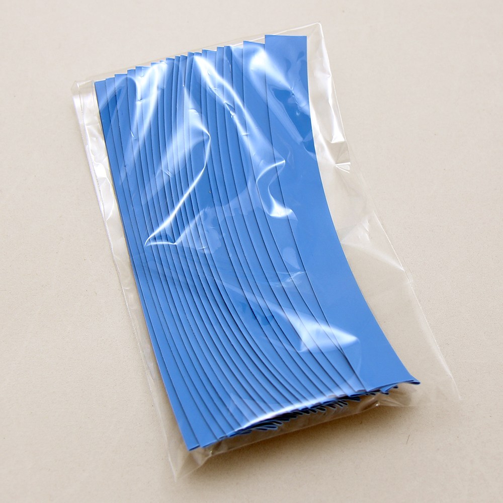 케이블마트 MACK 파랑 열 수축튜브 8파이 8mm-15Cm씩 28개 케이블 절연 2,000원