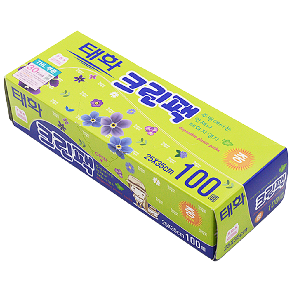 크린랩 크린백 (중) 25x35cm 100매 10개 위생비닐 위생백, 1세트 90,000원