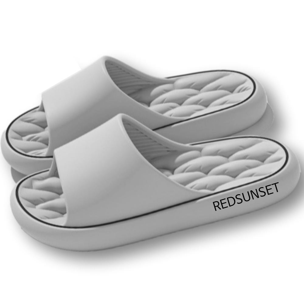 레드선셋 에바 푹신한 무소음 조리원 층간소음 실내화 거실화 슬리퍼, 1개, 에바쿠션 그레이 9,000원