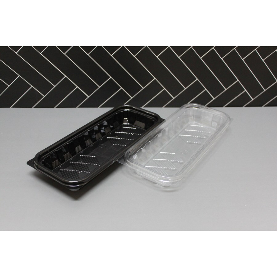 과일용기 반찬용기 S-0311(투명,검정)-600개(SET) 163,020원