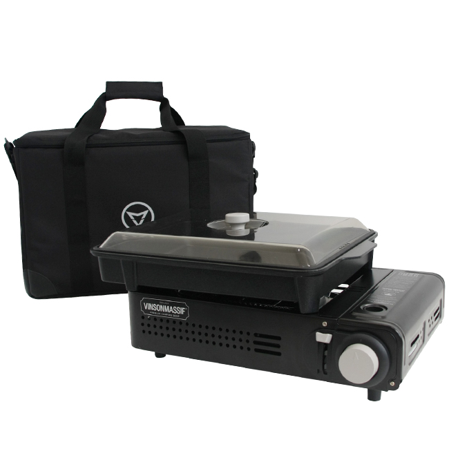 빈슨메시프 구이바다 전골팬 + 버너 + 가방 세트, 1세트, 블랙 110,640원