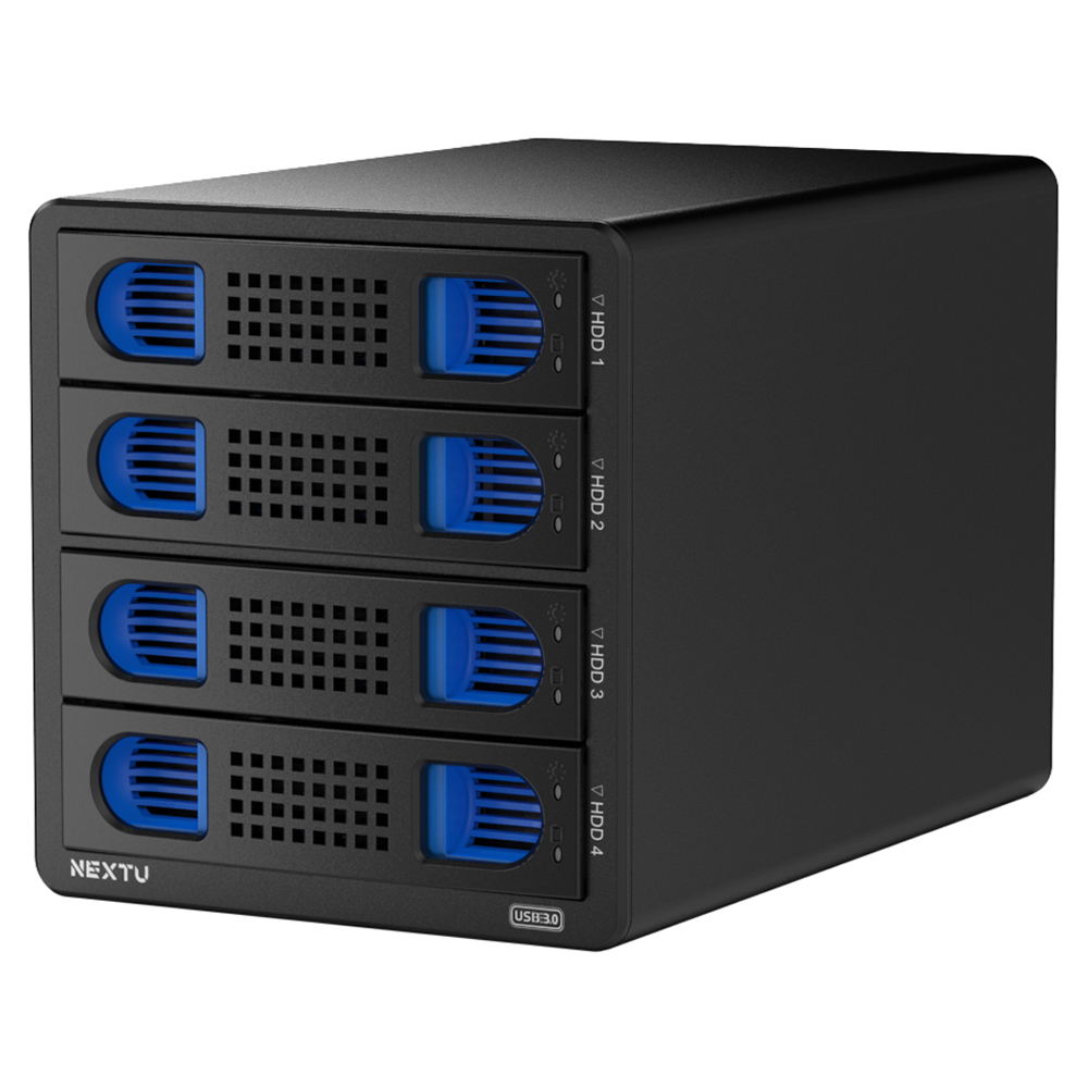 넥스트유 하비제 USB-C타입 4베이 DAS 외장하드 데이타 스토리지 150,300원