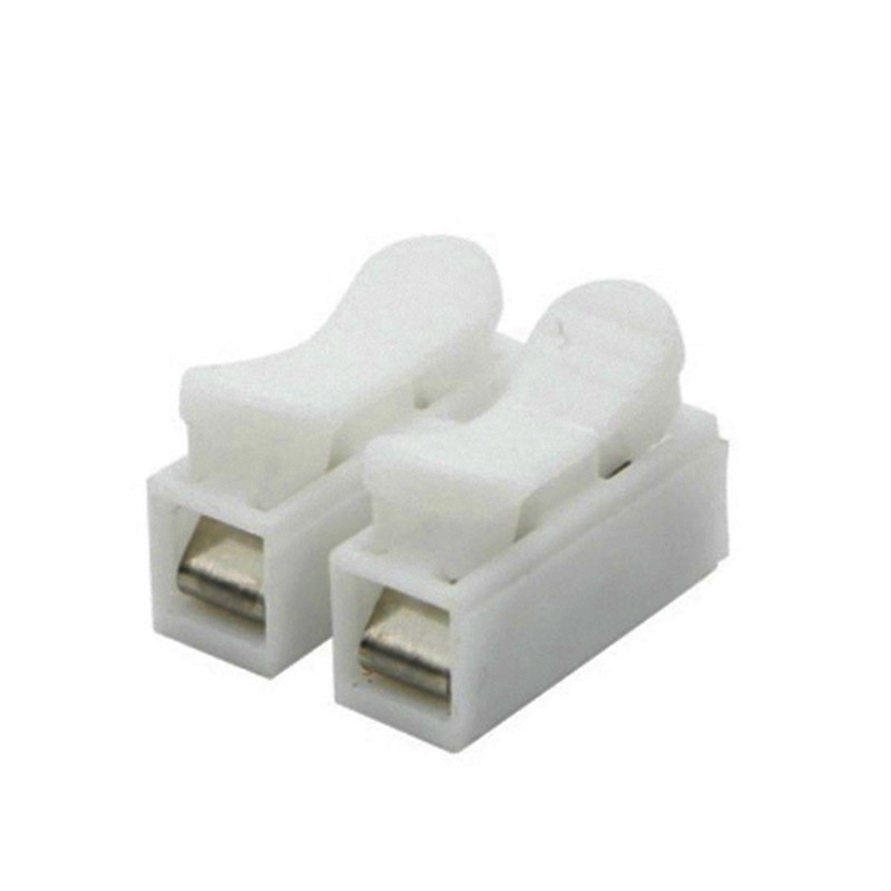 (10개 / 세트) CH-2 전선 연결 단자 - 2P 원터치 퀵 커넥터 - 간편 전기 배선 조명 DIY 부품 4,900원