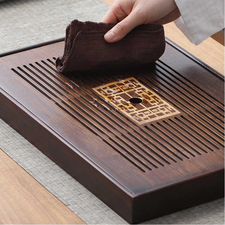 고급 티트레이 차트레이 받침대 다기 다도 대다무 분리형 차판, 고급대형B, 1개 49,800원