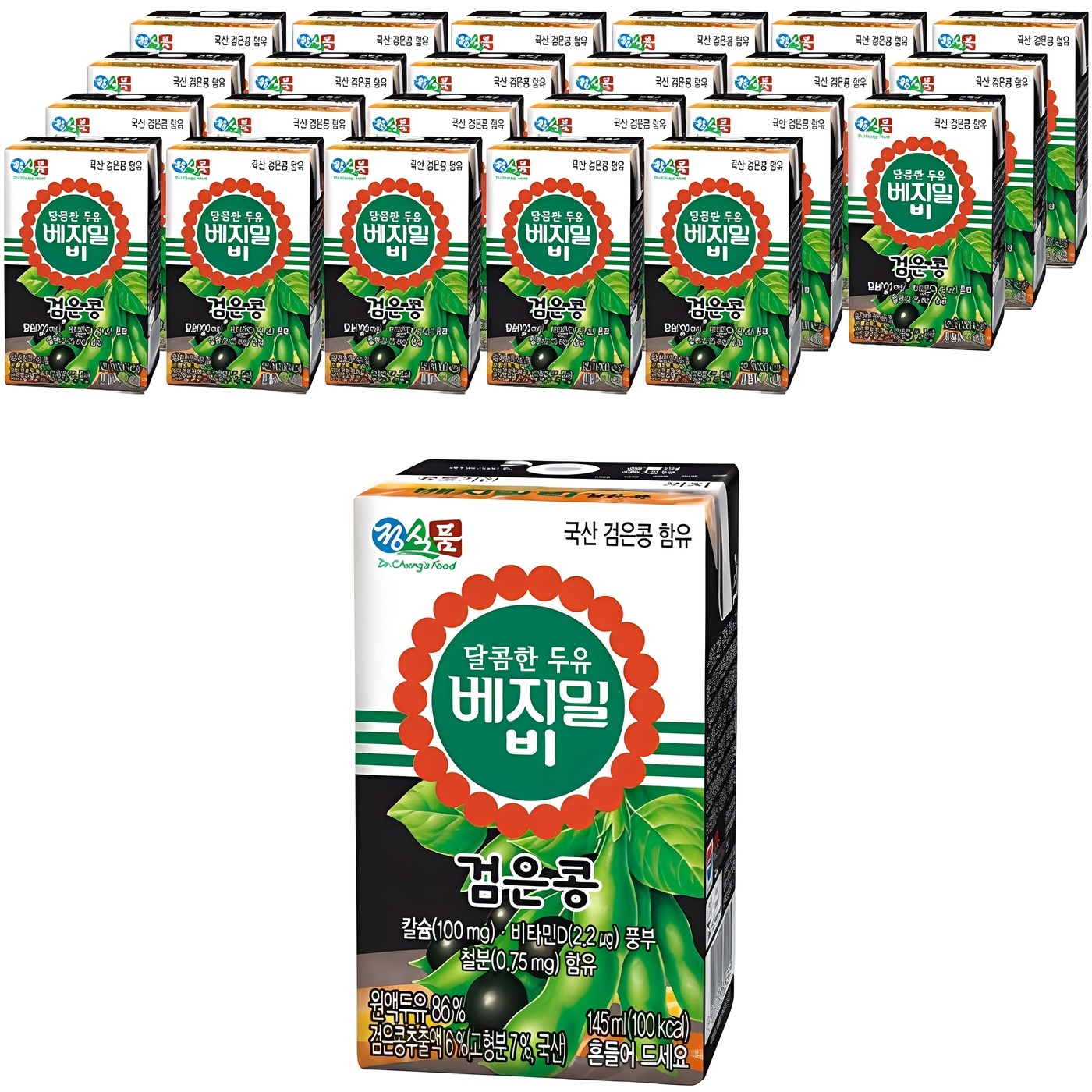 베지밀 비 달콤한 검은콩 두유 17,400원