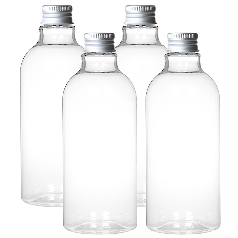 병도매닷컴 DN500 투명 음료용기 알루미늄 실버캡, 500ml, 4개 6,840원