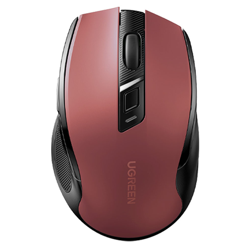 유그린 듀얼모드 무소음 무선 블루투스 마우스 4000DPI, MU006, 레드 26,900원