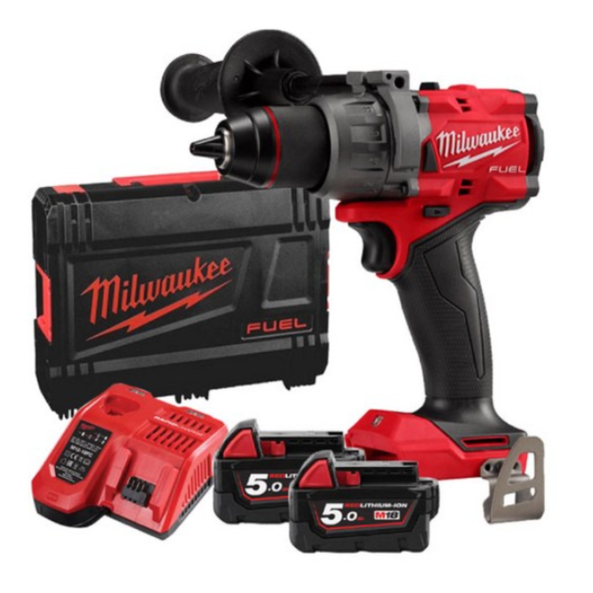 밀워키 M18 FPD3-502X 충전 해머드릴 GEN4 4세대 18V 5.0Ah 배터리 2개 세트 383,020원