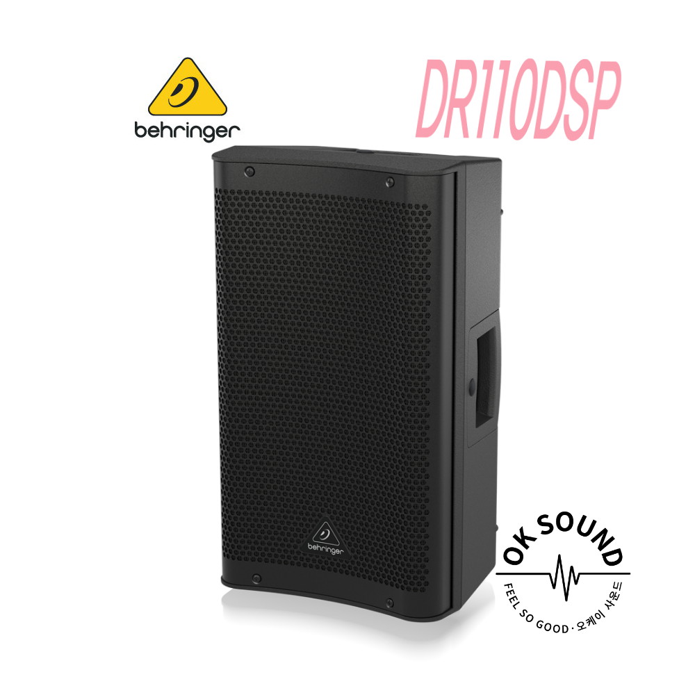BEHRINGER 베링거 DR110DSP 액티브 1000W 10인치 LF 블루투스 DSP내장 2채널 PA 스피커 시스템 450,000원