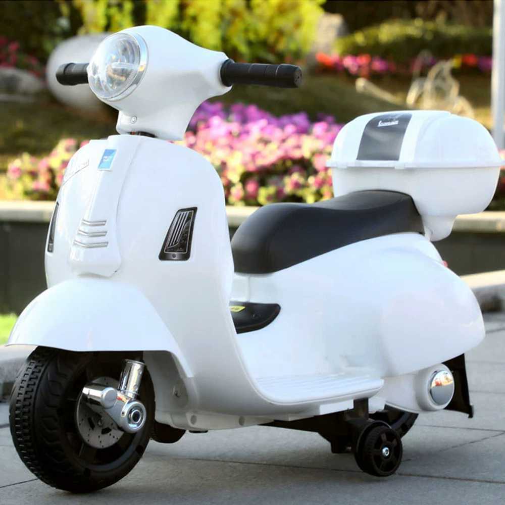 미니 유아 전동차 2세 3세 4세 화이트 세발 오토바이 전동 스쿠터, 1개 92,800원