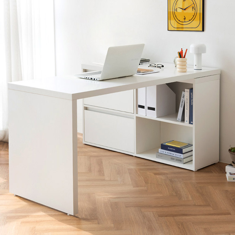 e스마트 와이즈 1인용 ㄱ자 책상세트 1400 1600 176,000원