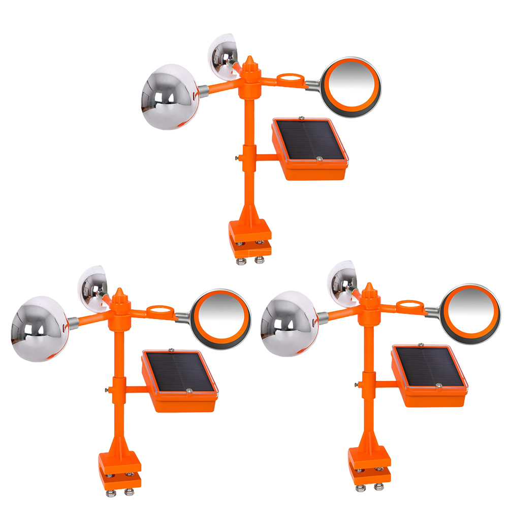 아띠꼴로 비둘기 까치 까마귀 조류 퇴치기 볼트고정형바람개비+태양광경보기, 3세트 46,000원