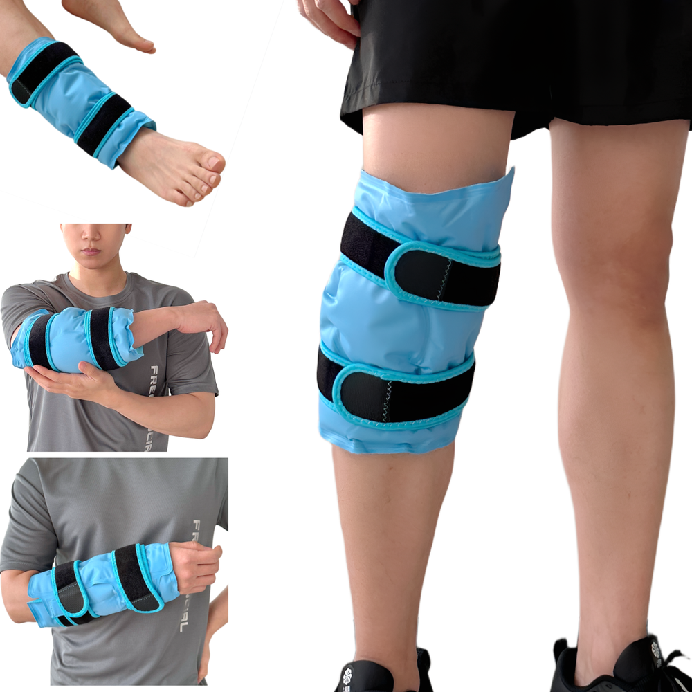 페어벨류 무릎 냉 찜질팩 얼음 찜질 아이싱 냉온 찜질 팩 지지대 밴드, 1개 21,500원