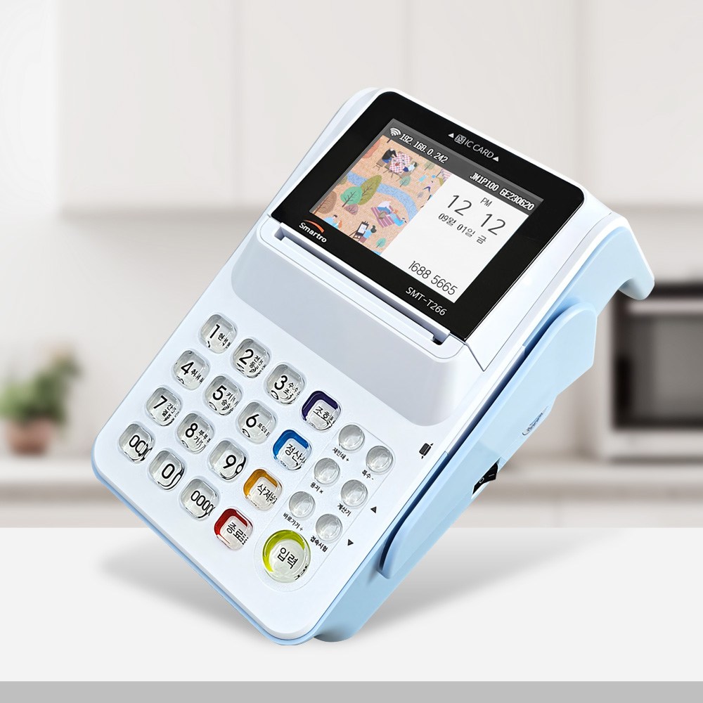 카드단말기 월사용료없는 와이파이 유선 카드기 결제기 리더기 스마트로 카드체크기 99,000원