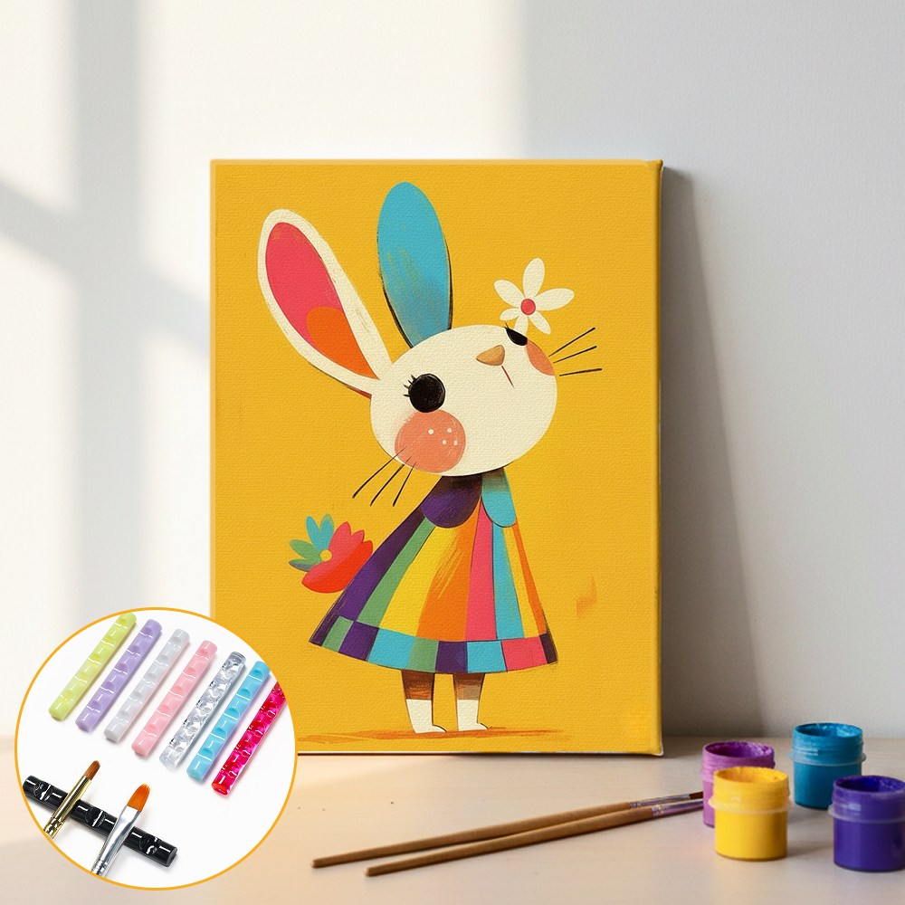 톰앤토미e DIY 명화 그리기 세트 컬러풀 애니멀 캐릭터 유화  30*40 17,900원