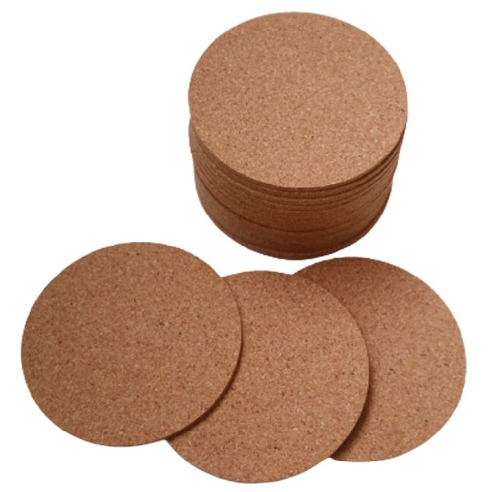 코르크 원형 컵받침 20p, 단일색상, 1개 6,290원