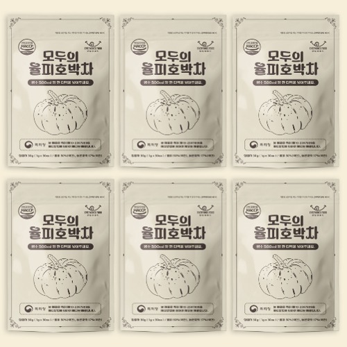 모두의푸드 특허받은 발효 율피 호박차 30티백 6개입, 30개입 53,400원