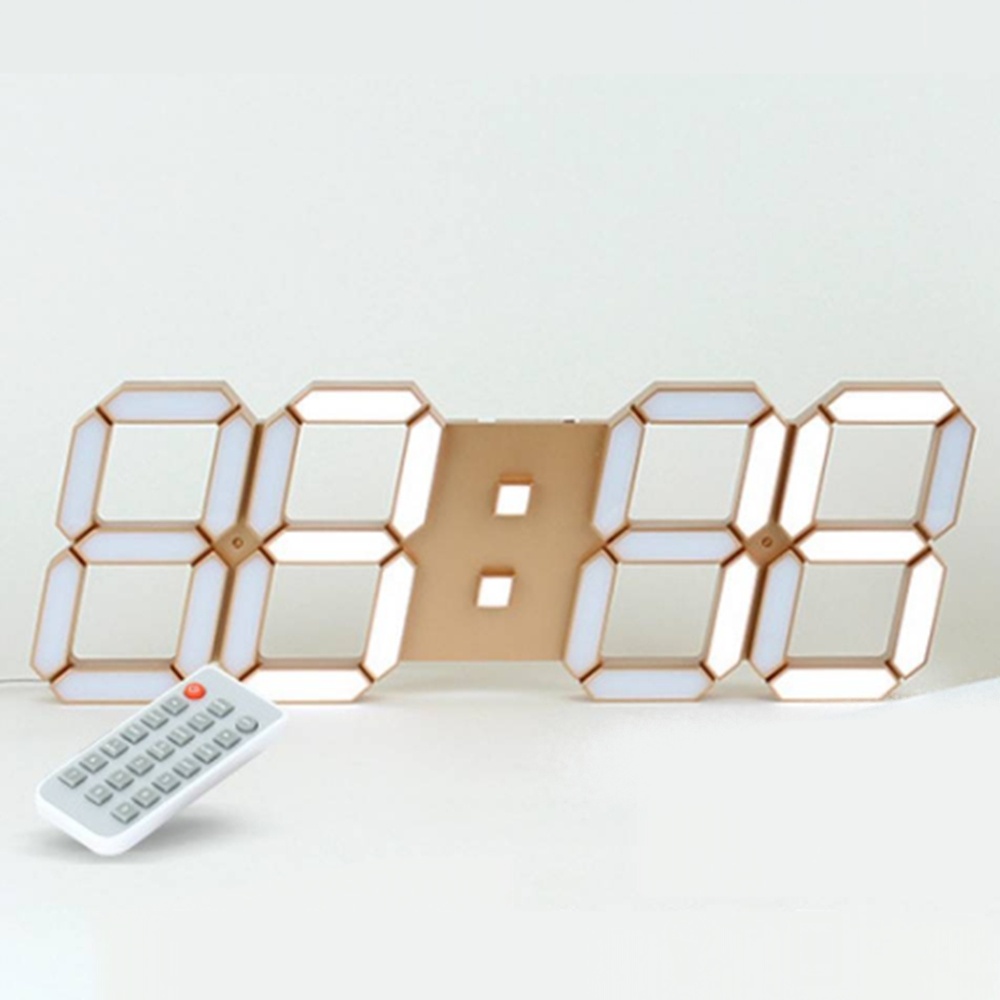 대형 LED시계 무소음 인테리어 디지털벽시계 골드 207,300원
