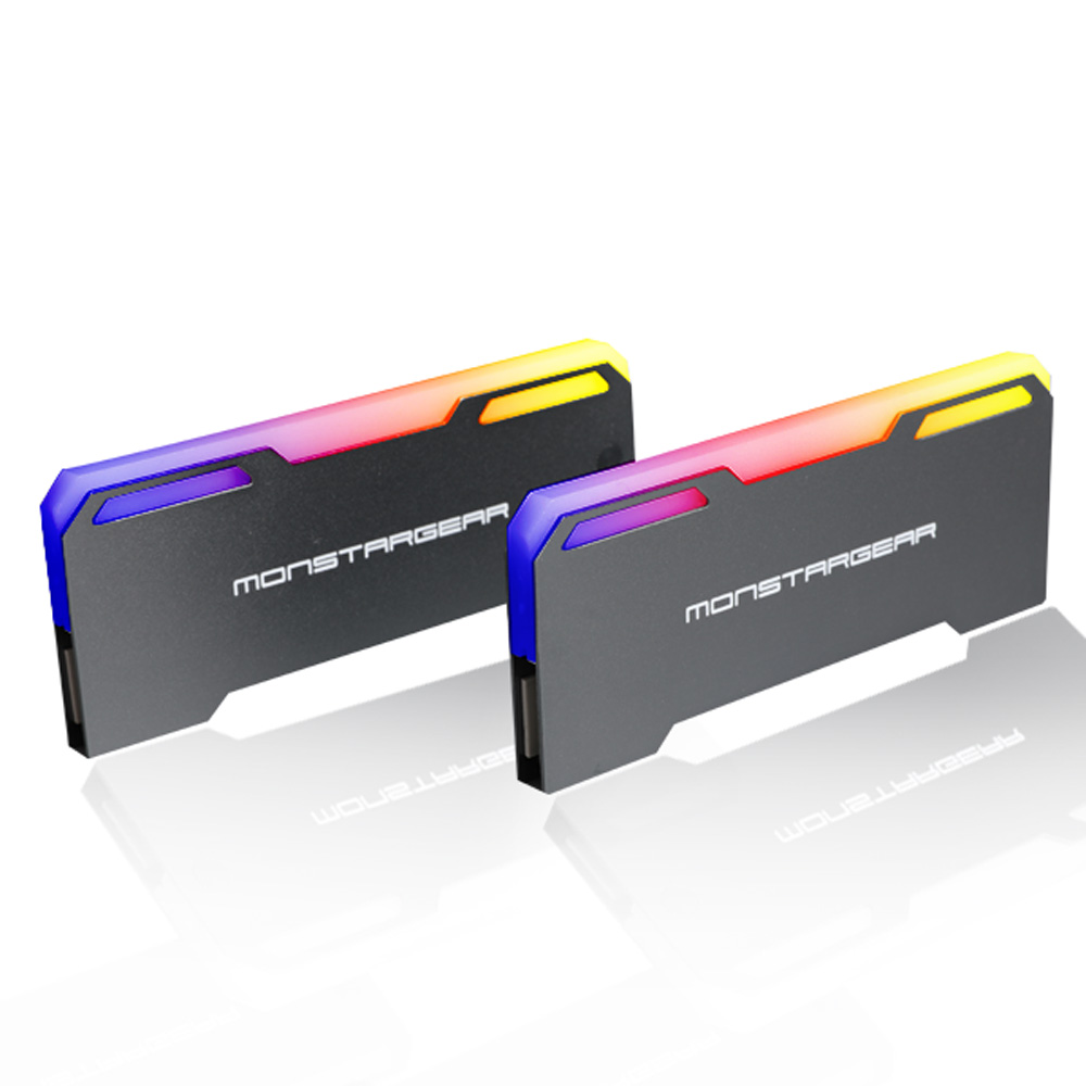몬스타 BLADE A2 RGB 메모리 램 방열판 건메탈 2PACK 15,000원