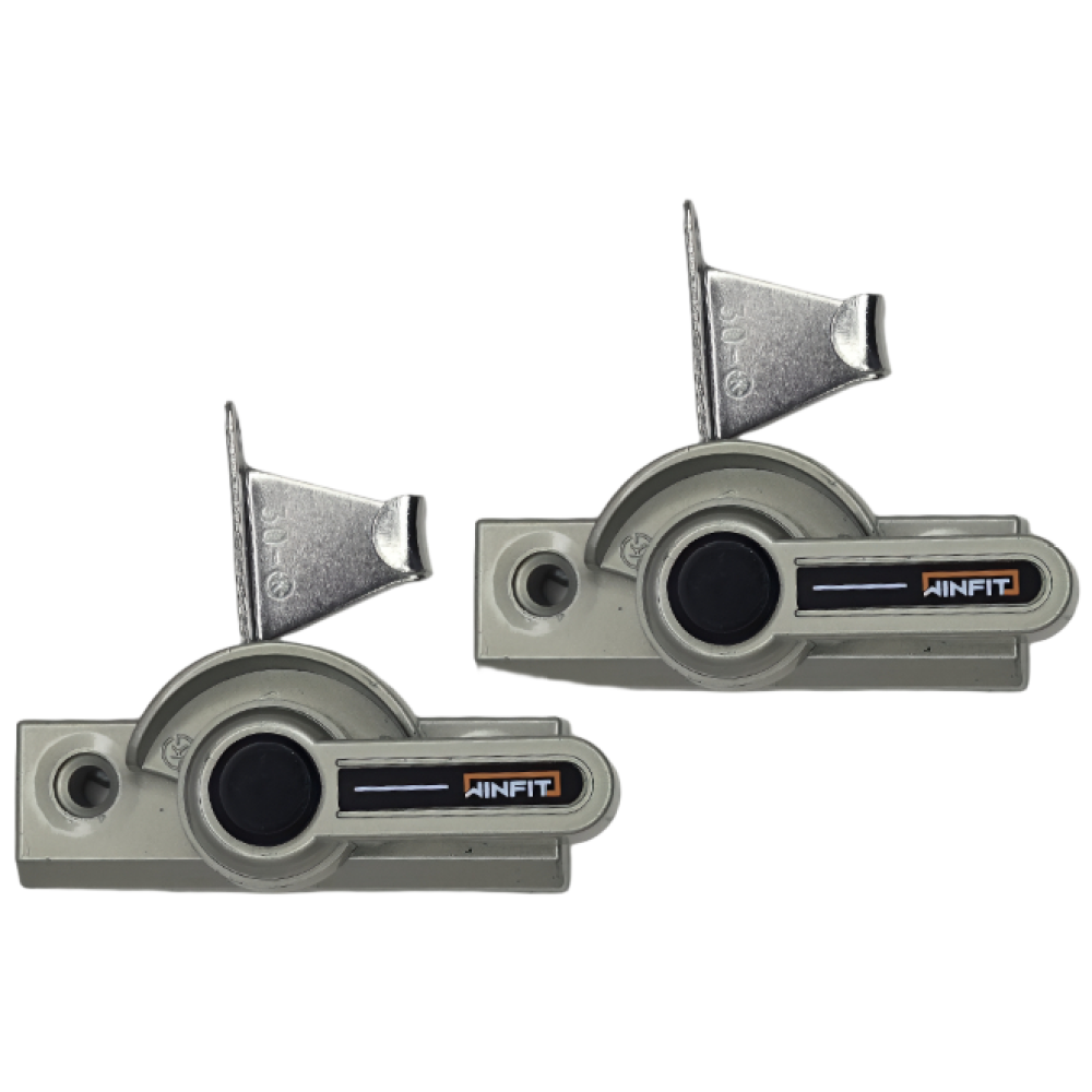 toolkick 양방향 창문 크리센트 고리 창문 걸쇠 베란다 창문 잠금장치 소형, 단일색상, 2개 9,750원