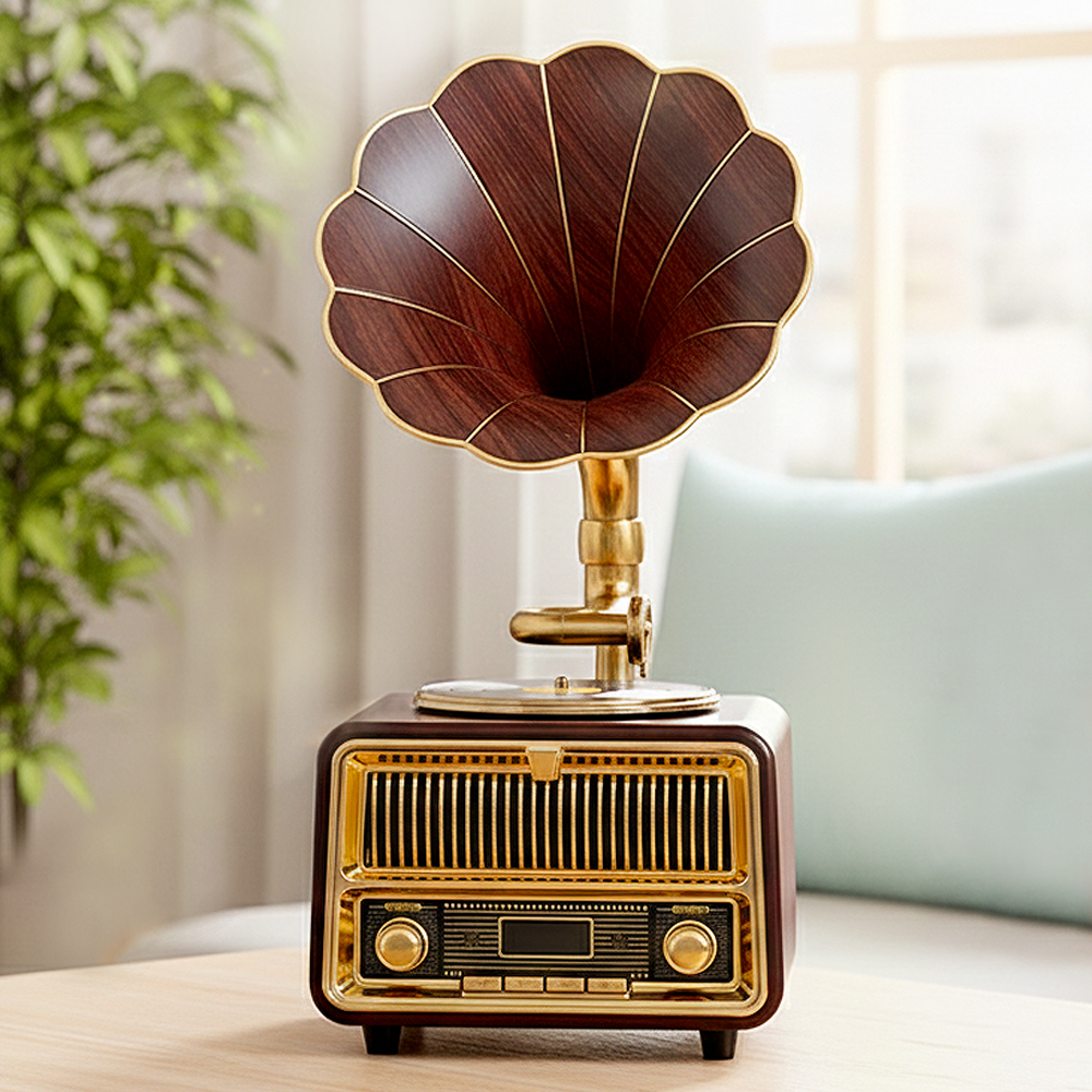 미쉘 축음기 블루투스스피커 빈티지 레트로 134,600원