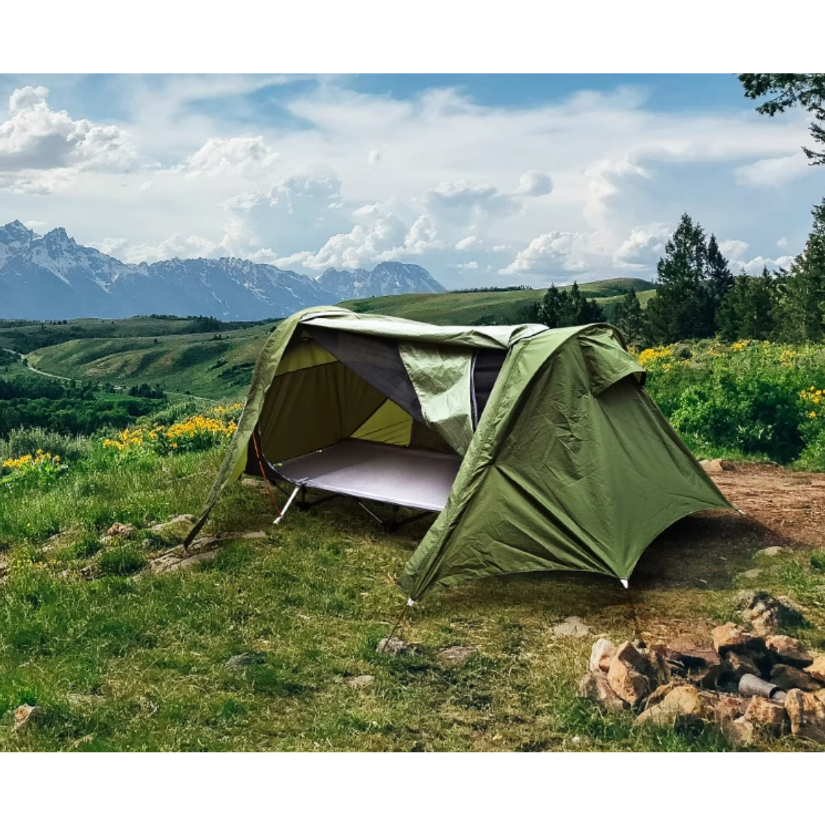 야전침대텐트 경량 메쉬텐트 모기장 솔캠 백패킹텐트 390,000원