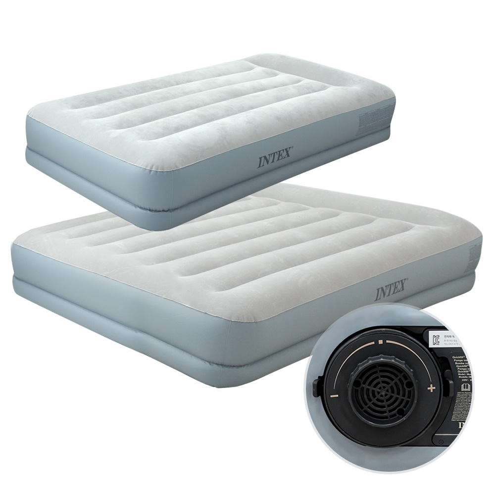 인텍스 듀라빔 스탠다드 에어매트 (내장형 전동펌프), 현재가 114,500원