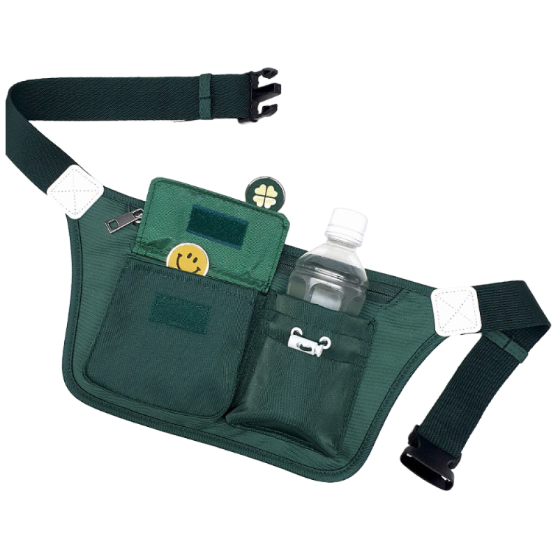 스컬독 파크골프 파우치 가방 폴스타 힙색 볼 주머니 홀더, 폴스타 파크힙색-그린 25,000원