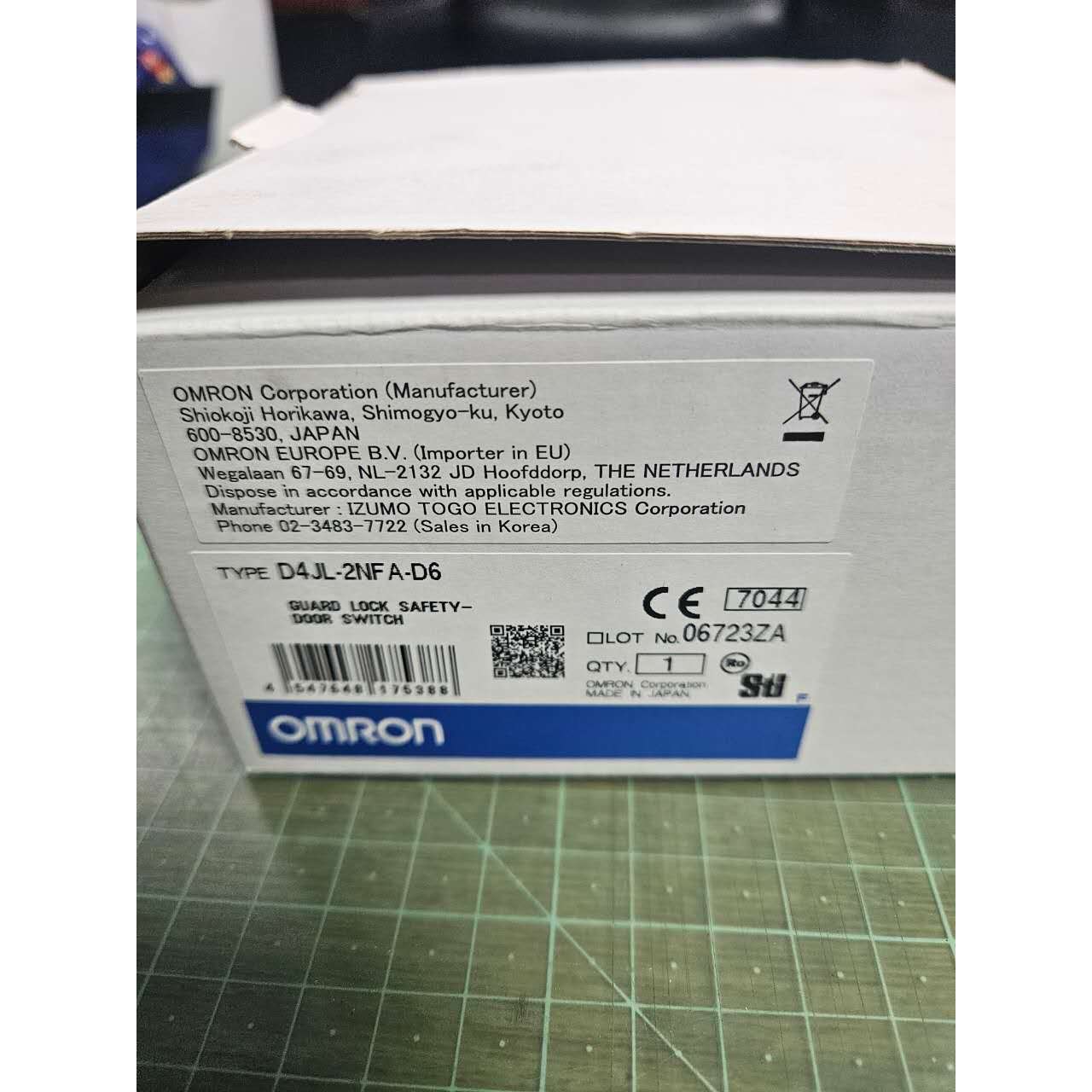 NEW Omron D4JL-2NFA-D6, 1개 279,000원