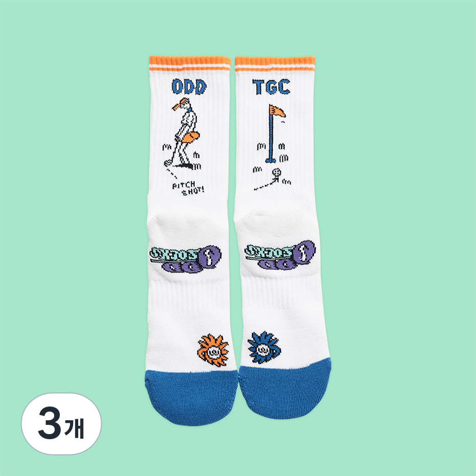 [오드삭스] 골프양말 기능성스포츠양말 - ODD MEET TGC 33,590원