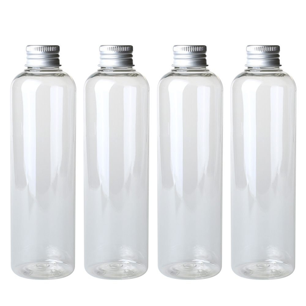 병도매닷컴 DT250 투명 음료용기 알루미늄 실버캡, 250ml, 4개입 4,300원