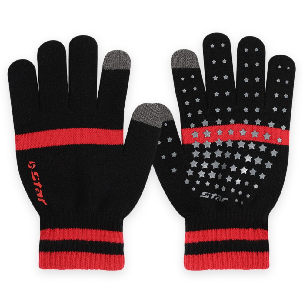 스타 스포츠 겨울 니트 장갑 동계용 방한 축구 족구 등산, 1개 3,400원