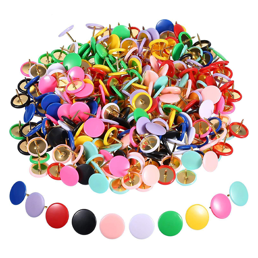 코히모 다용도 원형 압정 컬러핀 10종 x 30p 세트 4W430, 1세트, 300개입 8,550원