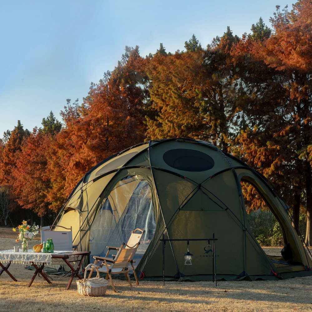 TOMOUNT 투마운트 OTTO X PRO 돔 텐트 프로, 7-8인, 카키색 1,059,800원