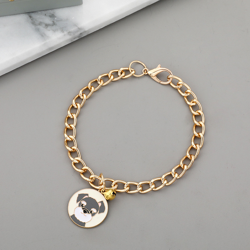 강아지 목걸이 인식표 편안한 금속제 고양이 목걸이 인식표 귀여운 캐릭터 프로필 명판 금속제 표찰 8,090원