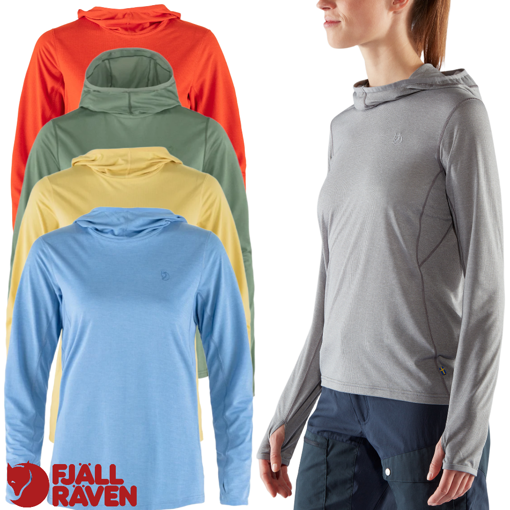 피엘라벤 아비스코 썬 후디 여자 기능성 등산 후드 긴팔 티셔츠 아웃도어 자외선차단 141,500원