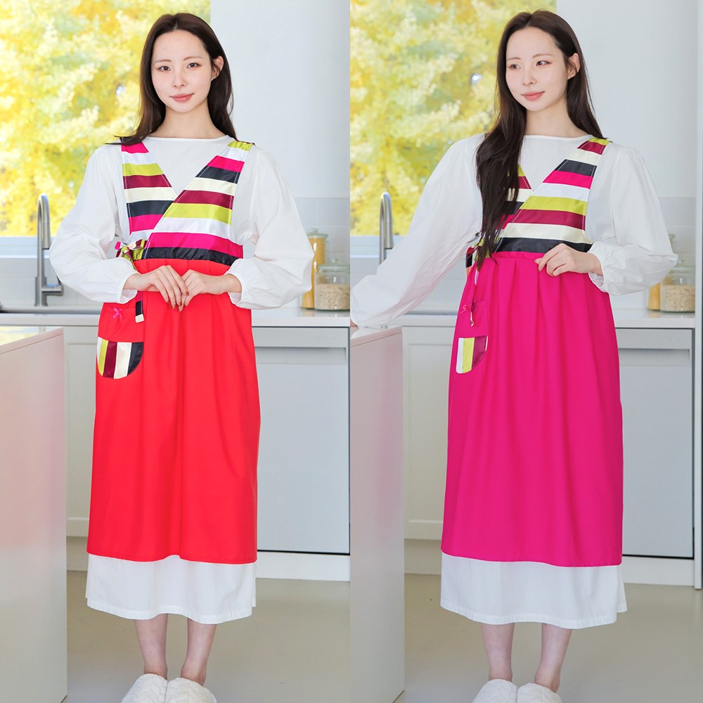 한복 앞치마 원피스 유니폼 명절 설날 추석 어린이집 행사 21,970원