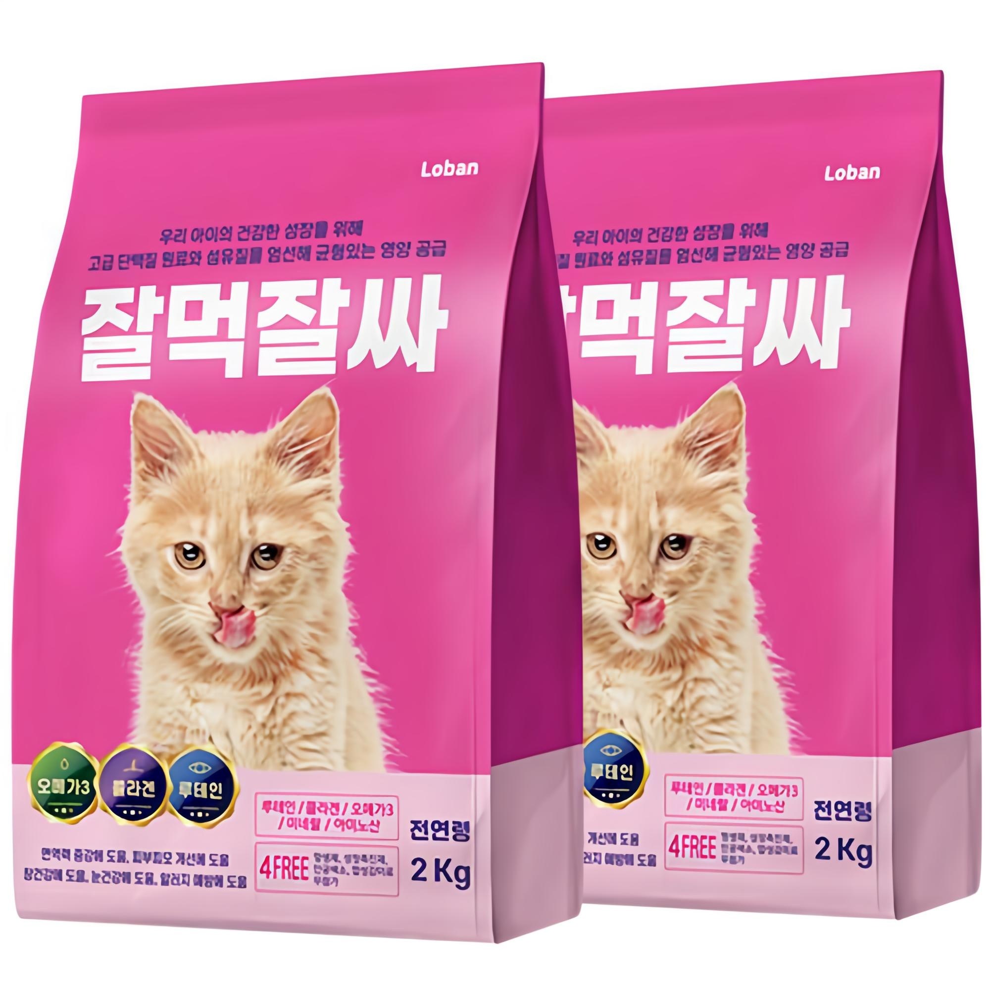 잘먹잘싸 전연령용 고양이 건식사료 35,640원
