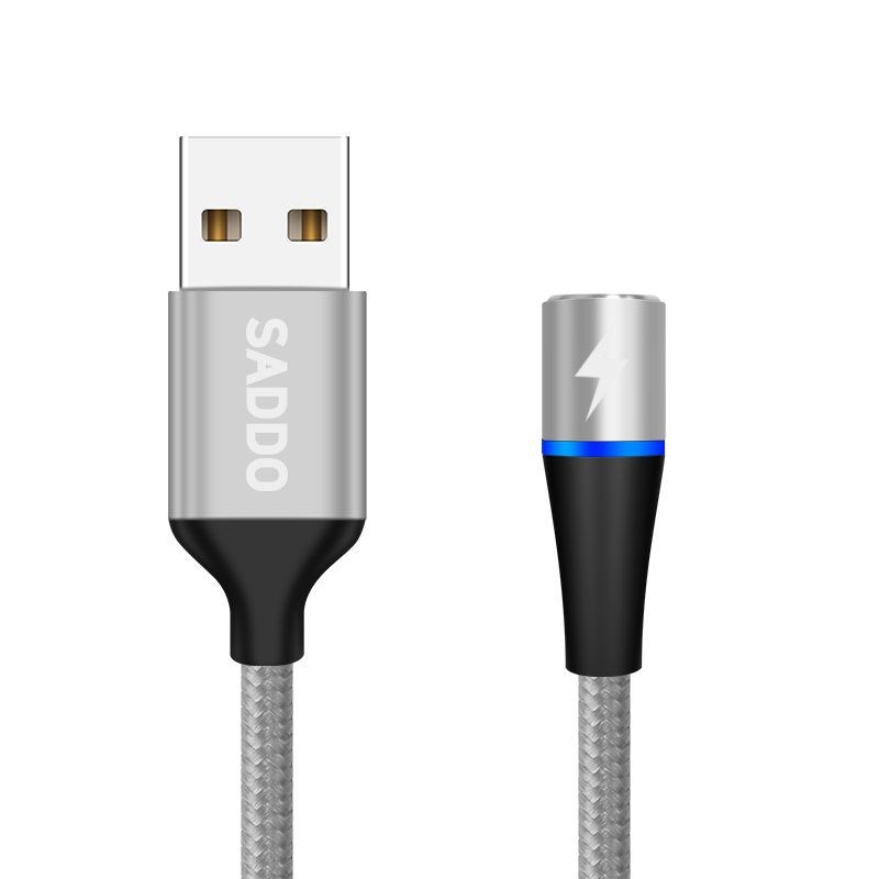 사또 마그네틱 고속충전 케이블, 2m, 실버, 1개 4,500원