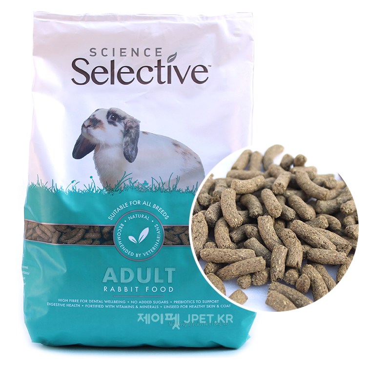 제이펫 슈프림펫 사이언스 셀렉티브 어덜트 토끼사료 14,280원