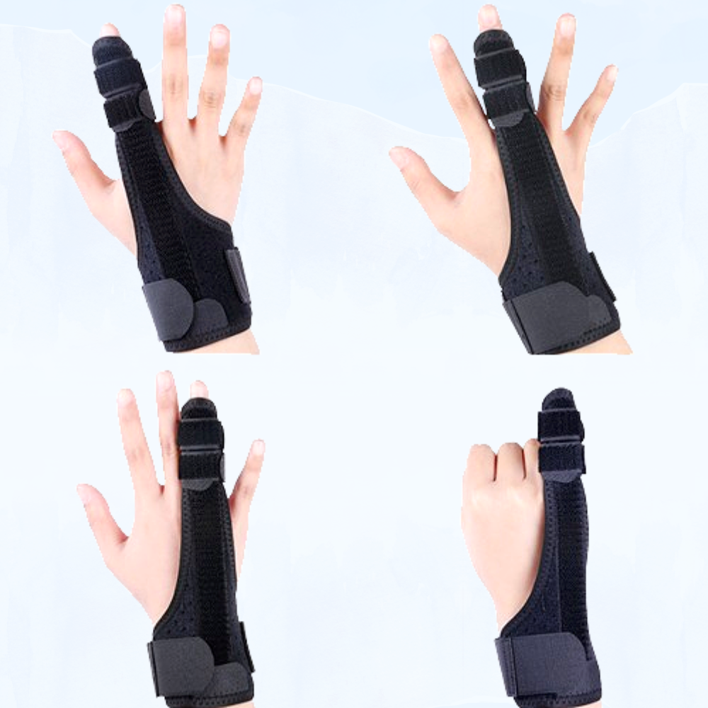 방아쇠 수지 엄지 보호대 검지 중지 약지 손가락 고정 테이핑, 1개, 블랙 1개 12,390원