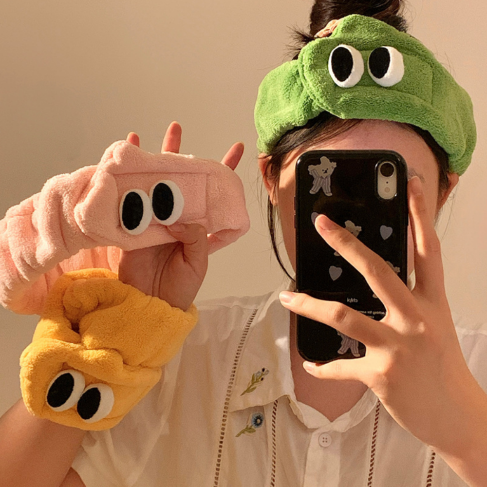 숭람 귀여운 캐릭터 찍찍이세안헤어밴드 3종세트 9,400원