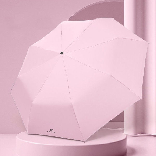 WEEVE UV99.9% 자외선 차단 암막 접이식 원터치 3단 자동 우산 양산 겸용 + 커버포함 8,900원